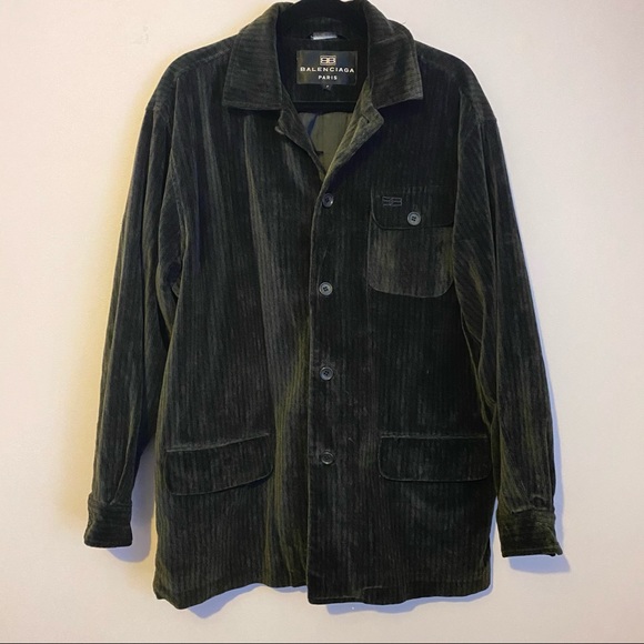 Balenciaga Corduroy Jacket Oversize 
